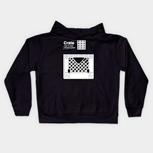 Crate Digger System Kids Hoodie